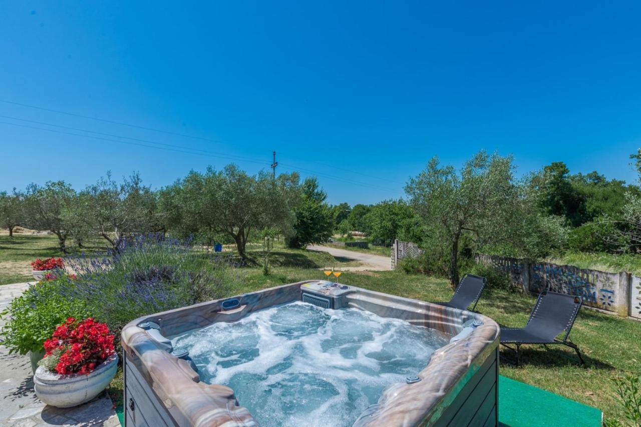 Ferienhaus Zora With Whirlpool Sveti Lovrec Pazenaticki Exterior foto