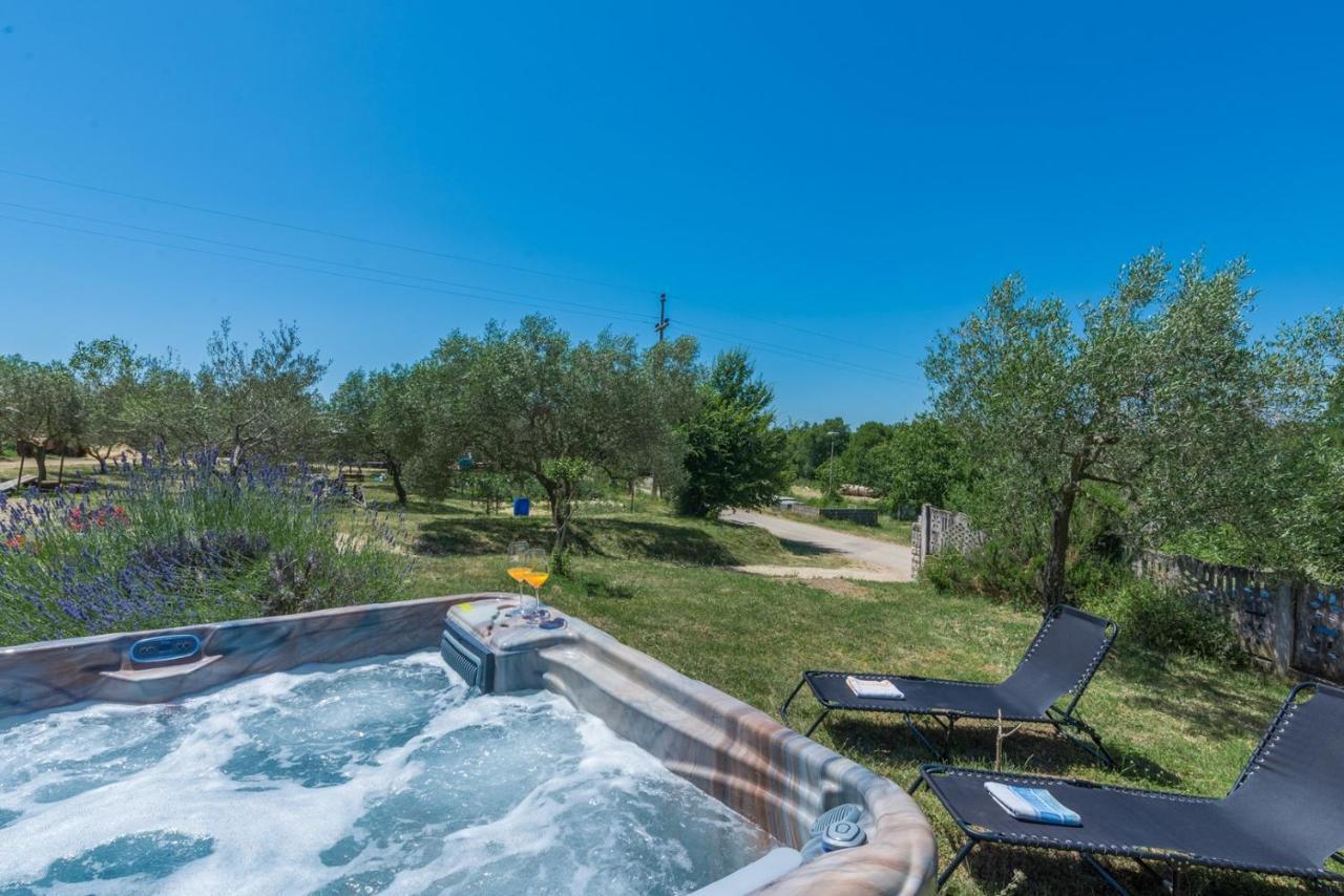 Ferienhaus Zora With Whirlpool Sveti Lovrec Pazenaticki Exterior foto