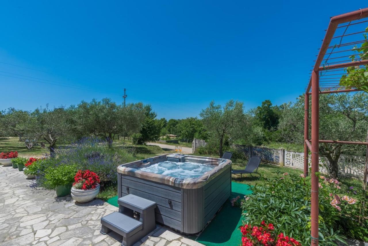 Ferienhaus Zora With Whirlpool Sveti Lovrec Pazenaticki Exterior foto