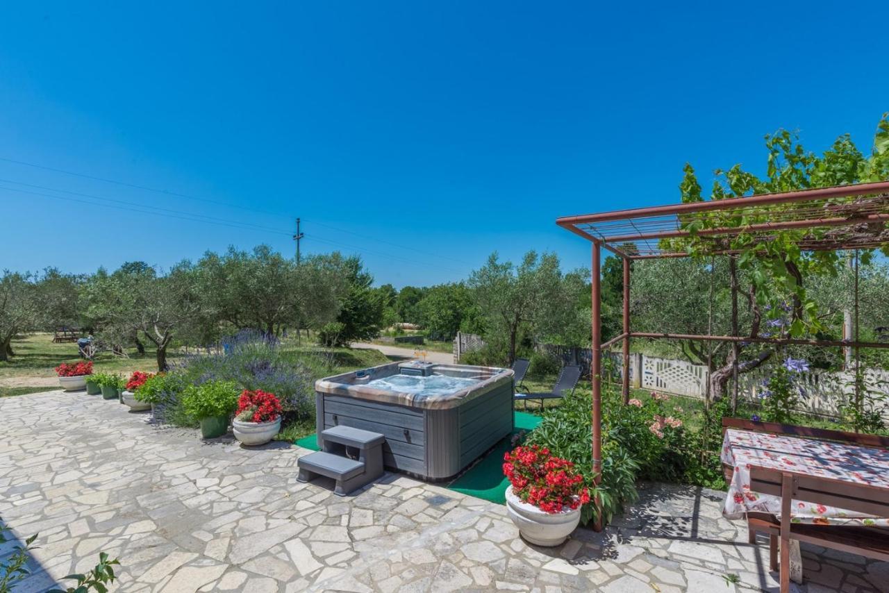 Ferienhaus Zora With Whirlpool Sveti Lovrec Pazenaticki Exterior foto